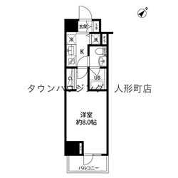 ルクレ日本橋馬喰町の物件間取画像